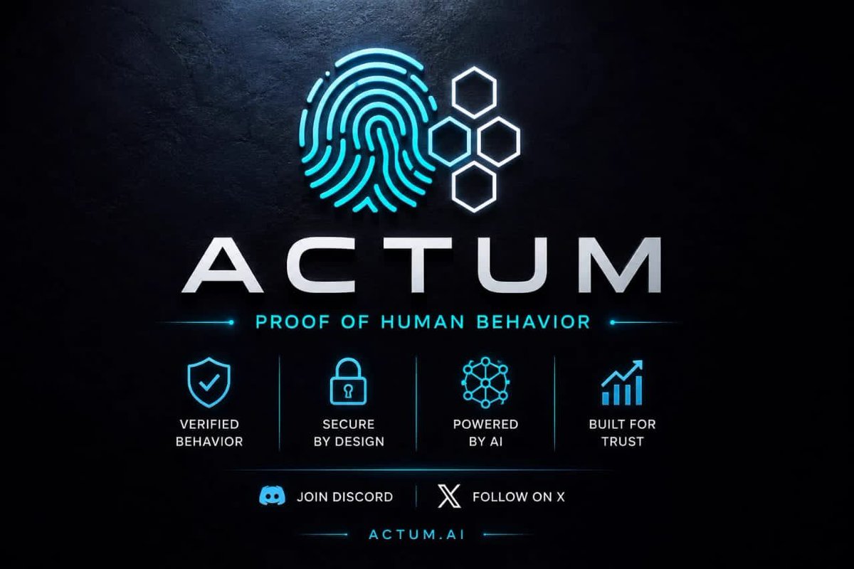 OOhuizu's tweet photo. Trust is built when actions can be verified.

@ACTUM_SYSTEM turns real-world actions into verifiable proof, making it possible to understand what happened, when it happened, where it happened, and who was responsible.

Less uncertainty. More accountability. #ACTUM https://t.co/6SxynrjkVY