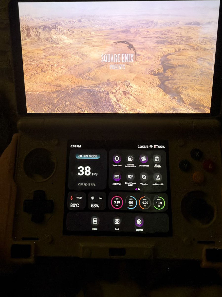 lilchief2007's tweet photo. I love DroidDeck!!

Happy to see the video today from @RetroGameCorps 

AYN Thor Max model (OG before price increased) https://t.co/F1yLHrndtI