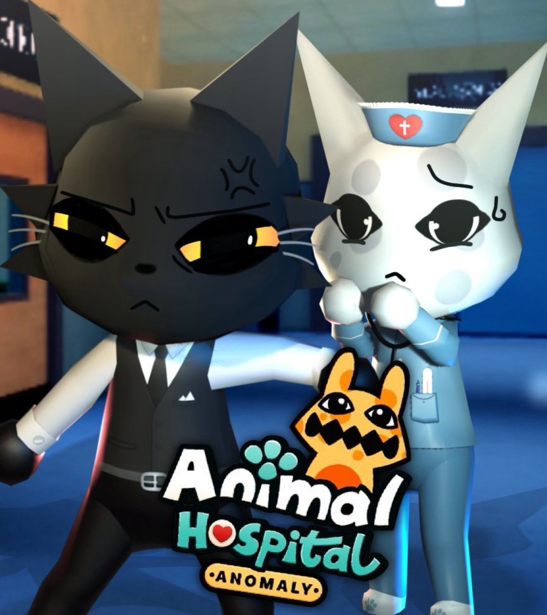 Fantime_Horror's tweet photo. 🚨 Kitlosi has announced his departure as an official artist for the Roblox horror game Animal Hospital.

According to their statement, this decision was made due to the project's continued use of AI.

(via kitlosi) https://t.co/PpFkhDeabL