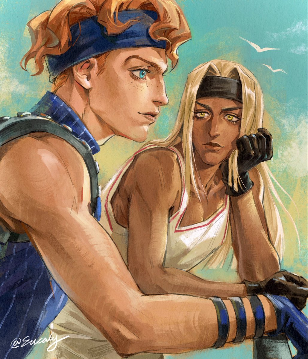 Eucaly_666's tweet photo. 佛系更新中
#jjba #tizziano #squalo #goldenwind #digitalartㅤ https://t.co/tfh4hJX5cI