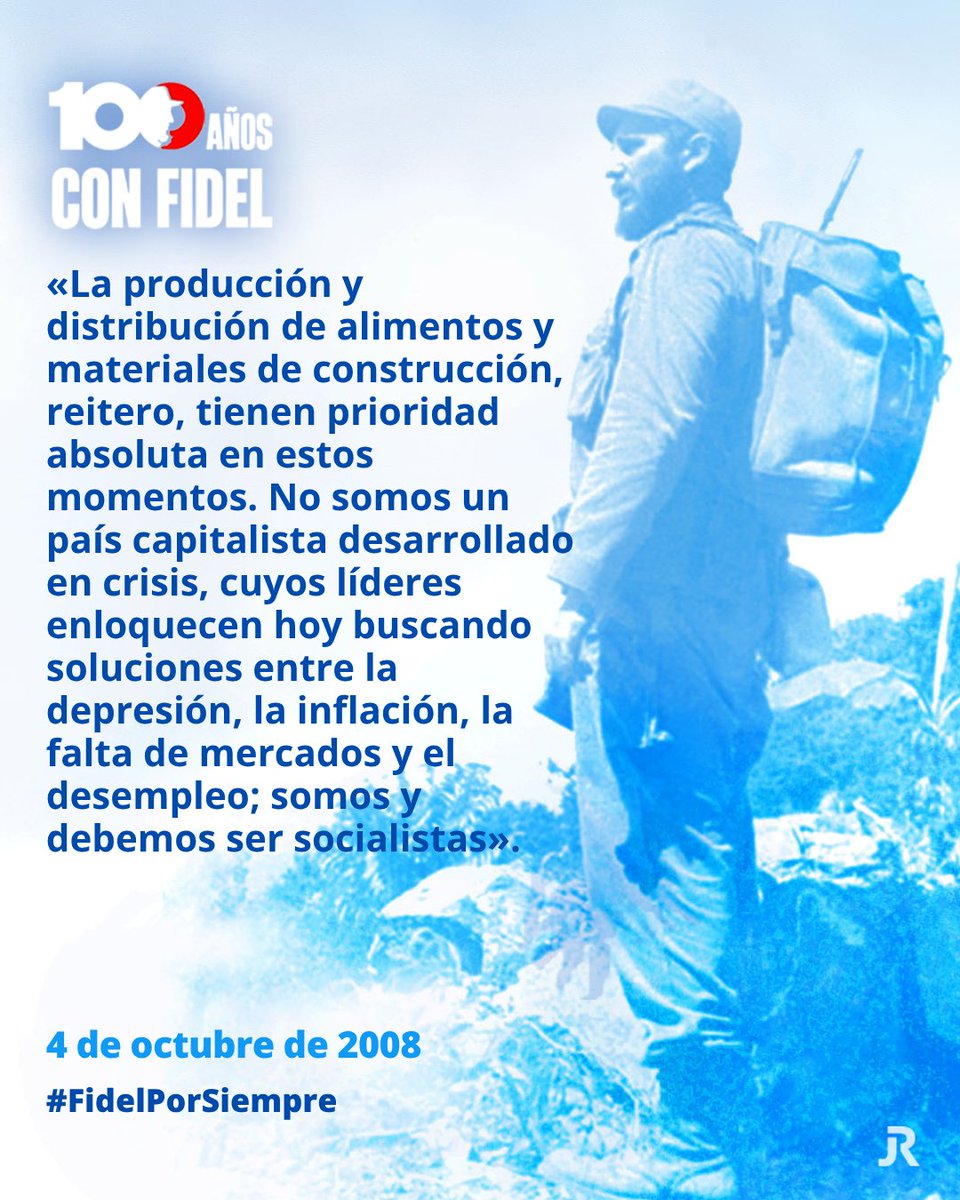 JuventudRebelde's tweet photo. Buenos días desde #Cuba🇨🇺 hoy 4 de octubre de 2026
📌Con #FidelPorSiempre en la memoria y en el ❤️ de #Cuba🇨🇺 
#100AñosConFidel https://t.co/yCqyQgWOUk