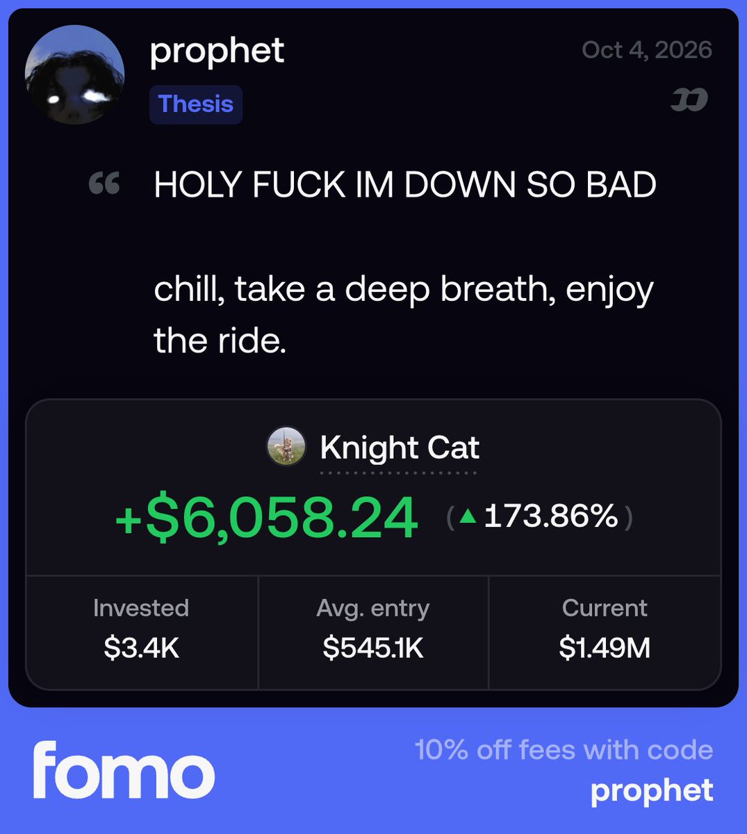 prophet's tweet photo. follow me on fomo for the sauce https://t.co/mEjlEhBjKt
