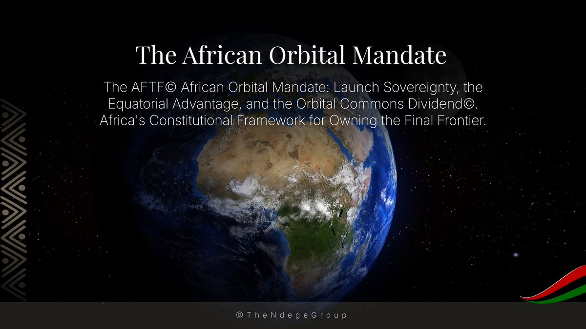 davidokikiamayo's tweet photo. When it comes to Pan-African strategy, powerful concepts are my thing. Study the challenge, formulate the solution, refine with aficionados, implement with ethical partners. Here is my latest #thoughtleadership. Space, made real and sovereign for #Africa: https://t.co/4rBfDVjdHx https://t.co/6wsEeH6sYb