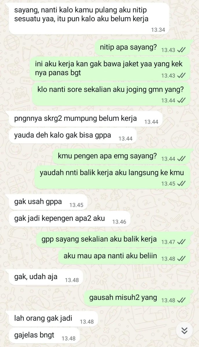 alayy's tweet photo. ada yang seribet ini ya ternyata dalam hubungan, normal gasih ini? https://t.co/TwKdD7BwVh