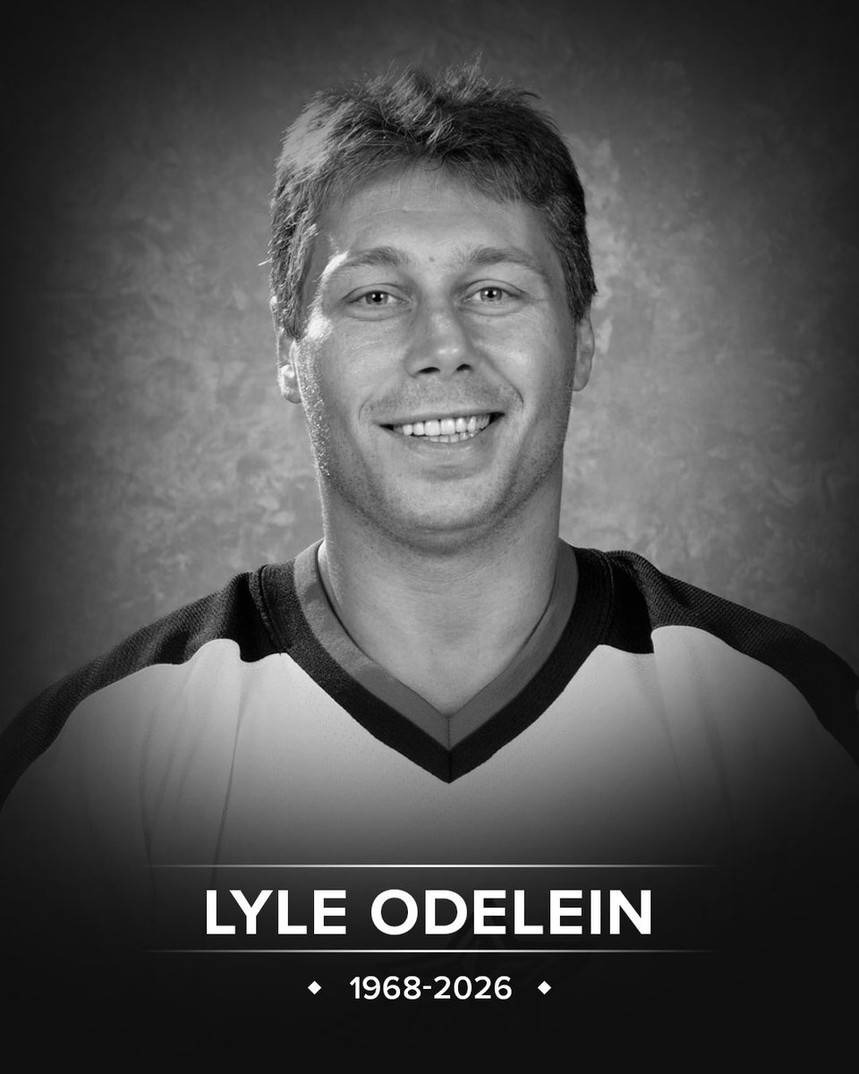TSN_Sports's tweet photo. Lyle Odelein, a 16-year NHL veteran, Stanley Cup champion and the first captain in Columbus Blue Jackets history, has passed away from a heart attack. He was 58 years old. https://t.co/oXvPrWuTEK