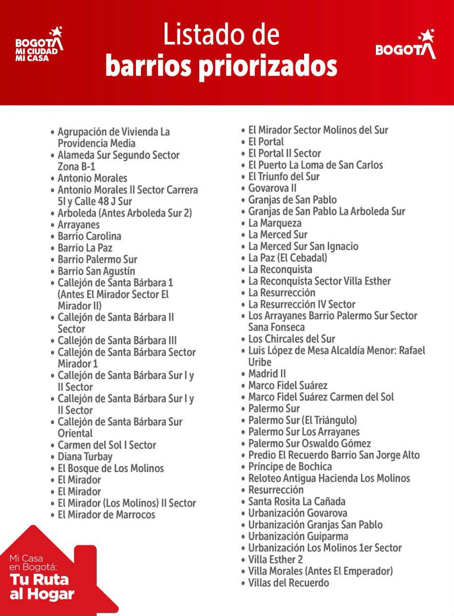 MariaClaraName's tweet photo. ¿Eres mujer cabeza de familia y vives en la localidad de Rafael Uribe Uribe? @habitatbogota 

👉🏻Este domingo 4 de octubre, podrás postularte a Mejora Tu Casa, un programa de la alcaldía de Galán, que brinda subsidios para mejorar las condiciones de las viviendas.

Comparte esta información con quien creas que le puede interesar🤗 ¡Te esperamos para acompañar tu proceso de postulación! ✍️