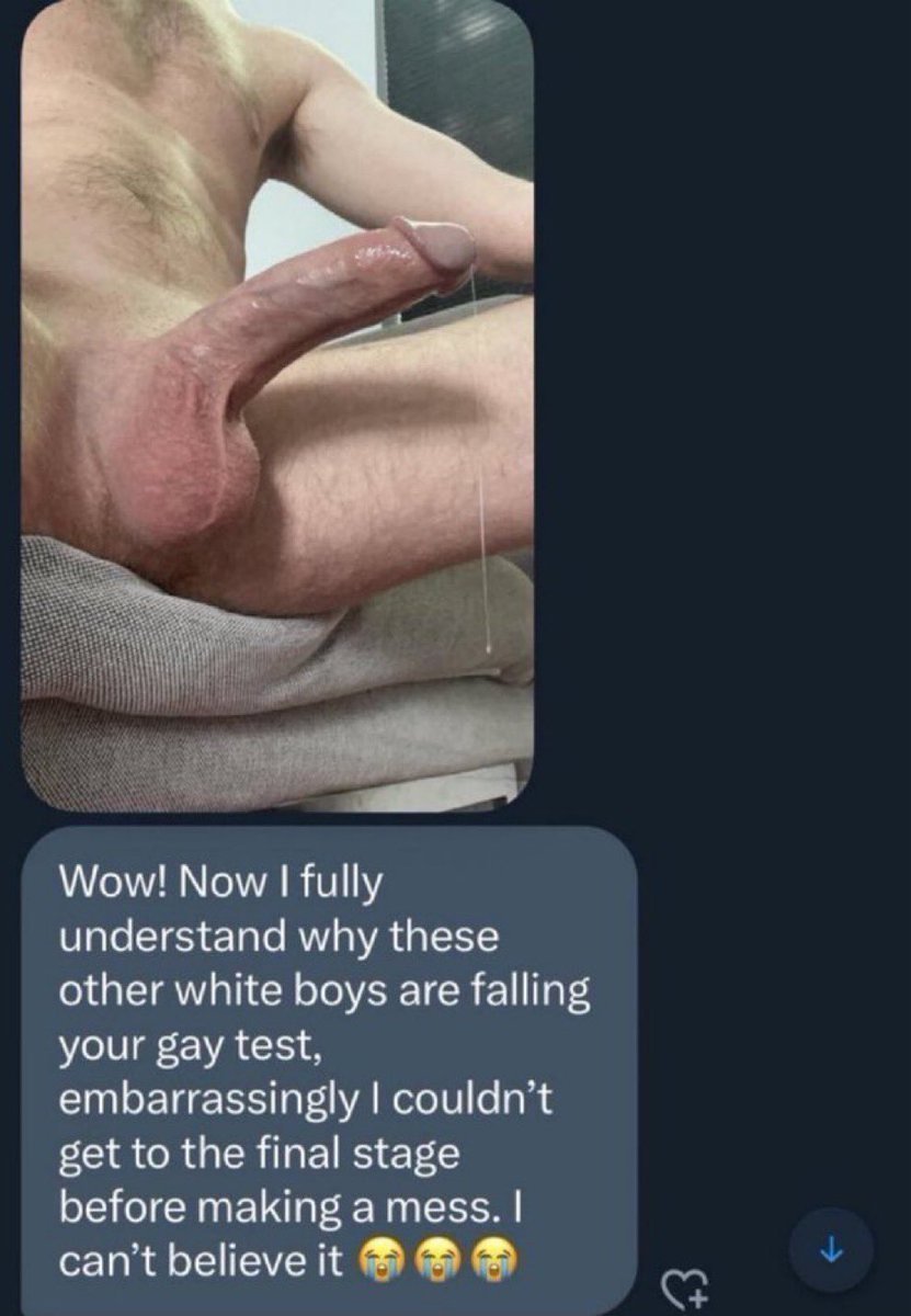 AlexiaSa09's tweet photo. 99% of you whitebois have failed my GAY TEST and ULTIMATE CUM CHALLENGE. I wonder why it’s so hard for you to make it to the final stage of the GAY TEST 

Keep failing my GAY TEST.

DM 📥 with ($💷) to take my GAY TEST now if you can withstand it
https://t.co/O2U2fh5ivb https://t.co/EeI4FY66Cu