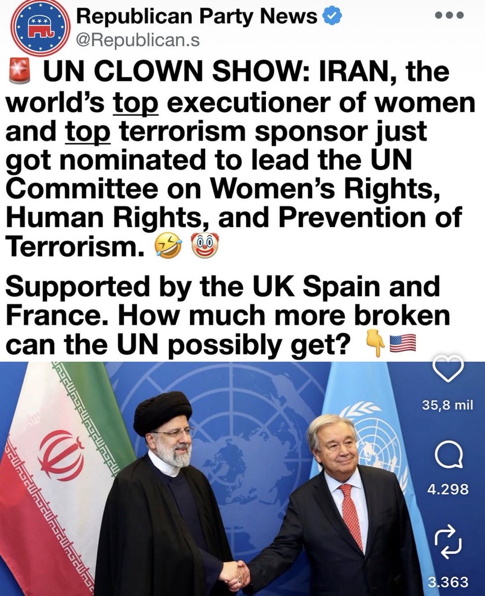 ddavidan's tweet photo. @UN @antonioguterres @antonioguterres = 💩💩💩 https://t.co/9gRxPeSyzx