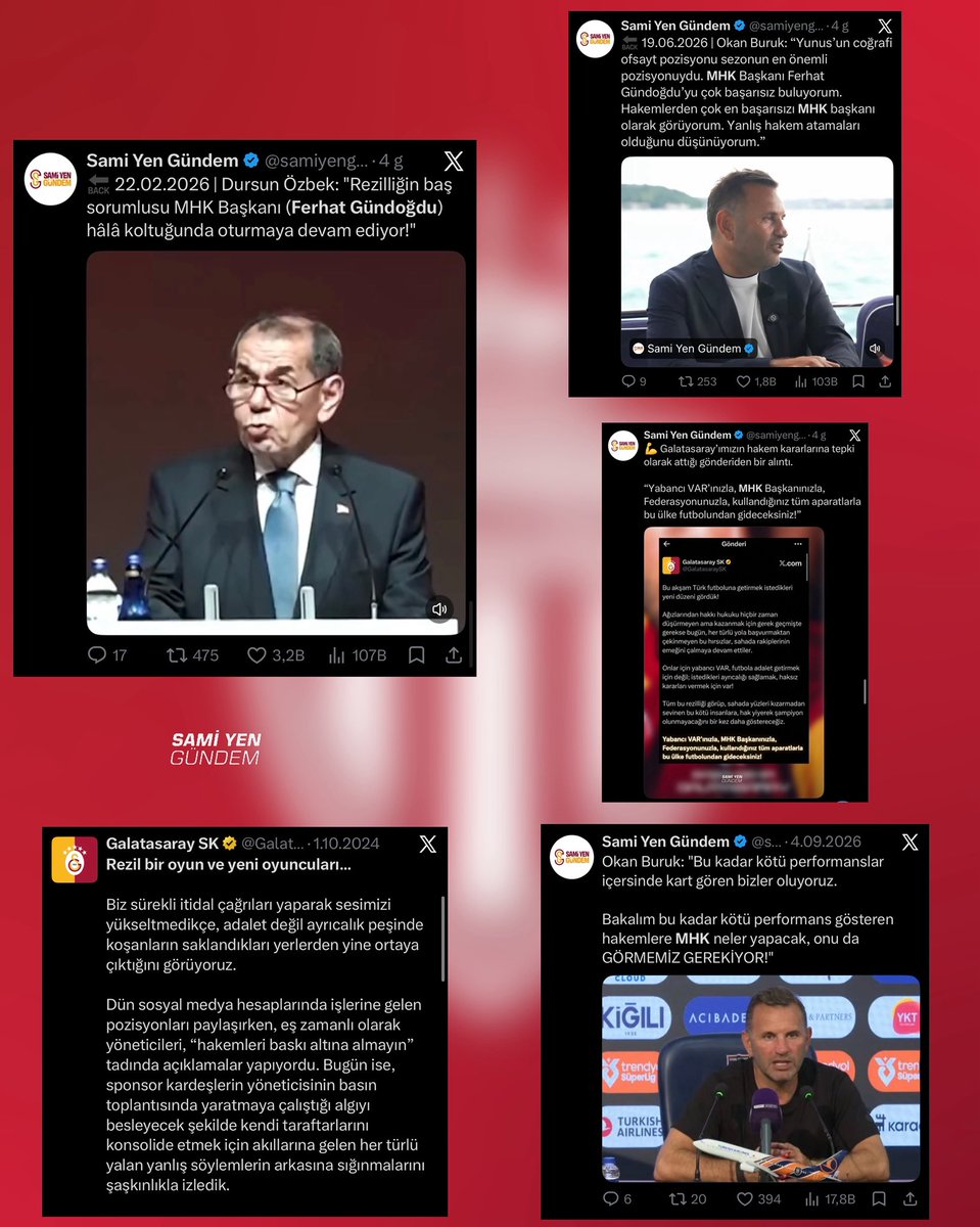 samiyengundem's tweet photo. ⁉️ MHK ve mevcut TFF konusunda en çok sesini çıkartan kulüp yine Galatasaray oldu. https://t.co/NCcZJoZqHG