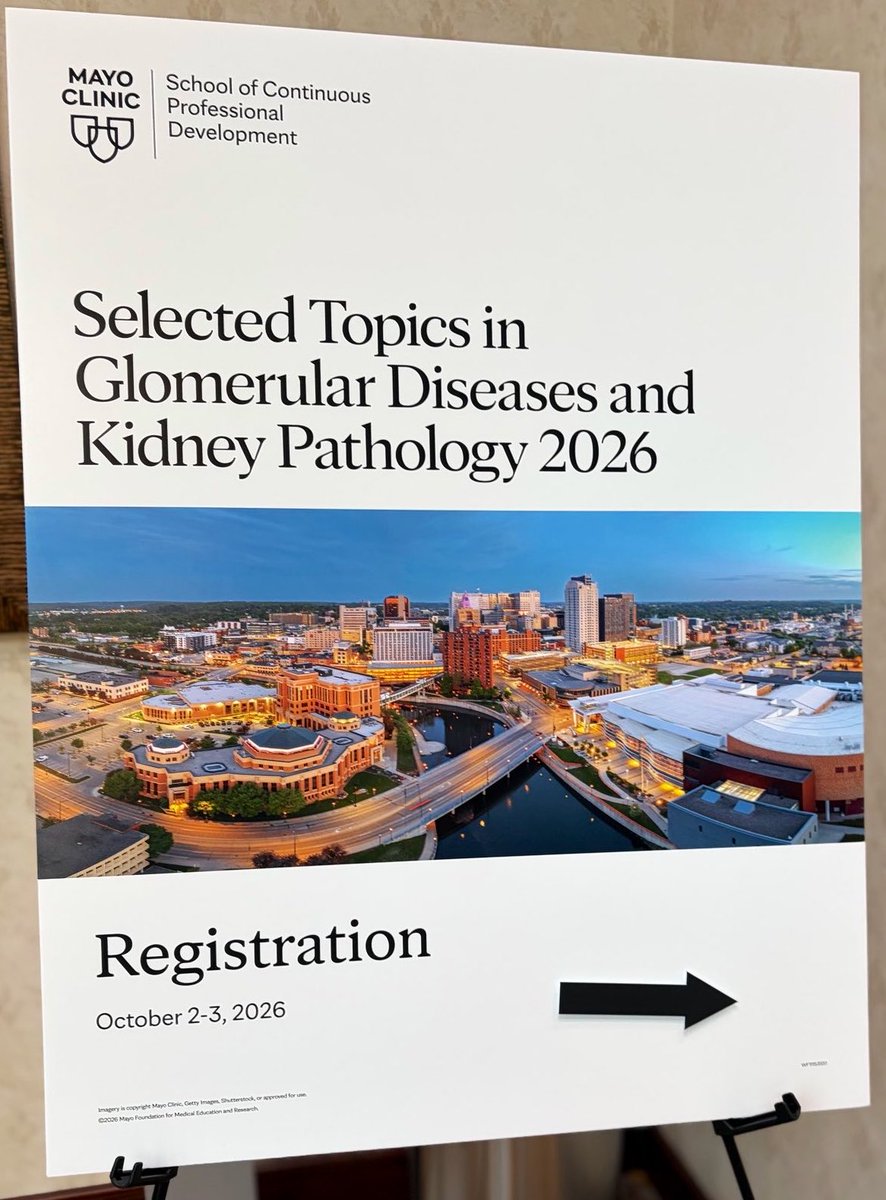 josearriolam's tweet photo. An amazing two days at @MayoClinicNeph Mayo Clinic’s Selected Topics in Glomerular Diseases and Kidney Pathology 2026 in Rochester!

Great discussions on IgA nephropathy, lupus nephritis, C3GN/MPGN, vasculitis, podocytopathies, diabetic kidney disease, and glomerular disease in pregnancy, alongside genetic testing and kidney pathology.

The case discussions were a highlight—connecting biopsy findings with clinical decisions and bringing together perspectives from nephrology, renal pathology, rheumatology, and hematology.

Many thanks to Drs. Zand @LadanZand , Rolon @LeticiaRolonMD , and Fervenza @fervenzaf for organizing this excellent congress, and to all the faculty for sharing their knowledge and experience @SethiRenalPath @AliDuarteMD @GlassockJ  @MPAlexanderMD @GarovicVesna 
@MayoClinic 
#MayoClinic #Nephrology #GlomerularDiseases