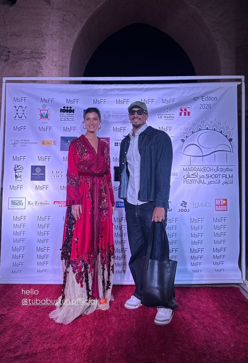 Y_Eliza13's tweet photo. Amoree 😍
#TubaBüyüküstün #MARRAKECHsFF #MARRAKECHsFF2026 https://t.co/v2TfxveErD