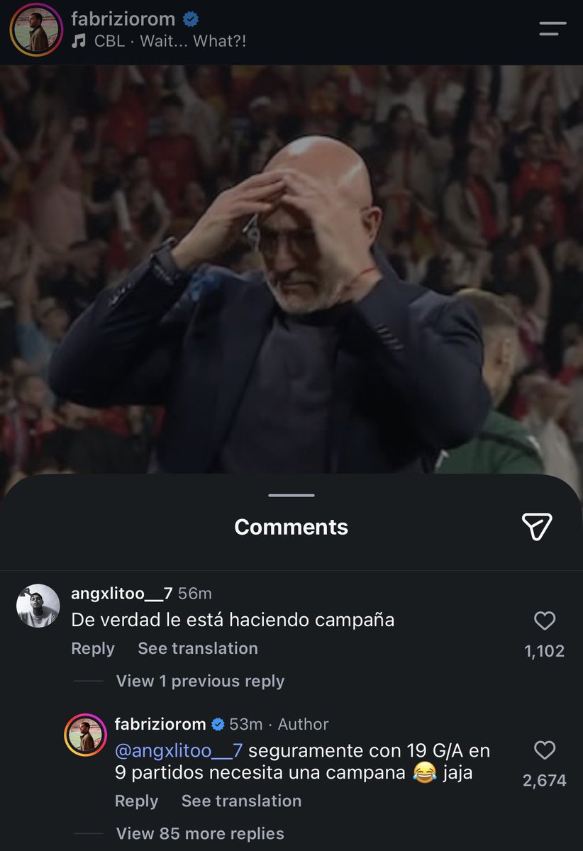 TouchlineX's tweet photo. 🚨🗣️ 𝗡𝗘𝗪: Fabrizio Romano responds to a fan accusing him of campaigning for Lamine Yamal:

Fan: “He’s really campaigning for him.”

Fabrizio: “With 19 G/A in 9 games, he definitely needs us to campaign for him, haha.” https://t.co/HWNTHA3U9W