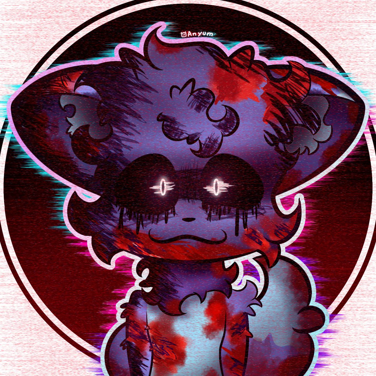 AnyumRynstar's tweet photo. A drawing for october 
#cat #art #blood #soft https://t.co/MqyfowzkkW