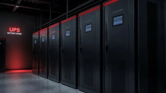 acepowerpro's tweet photo. Stop sizing backup power by outage length. AI loads can swing in milliseconds. High-rate batteries are built for short, intense events: with smaller footprints and steadier cycle life. #PowerProtection https://t.co/mVDEcqWAD6