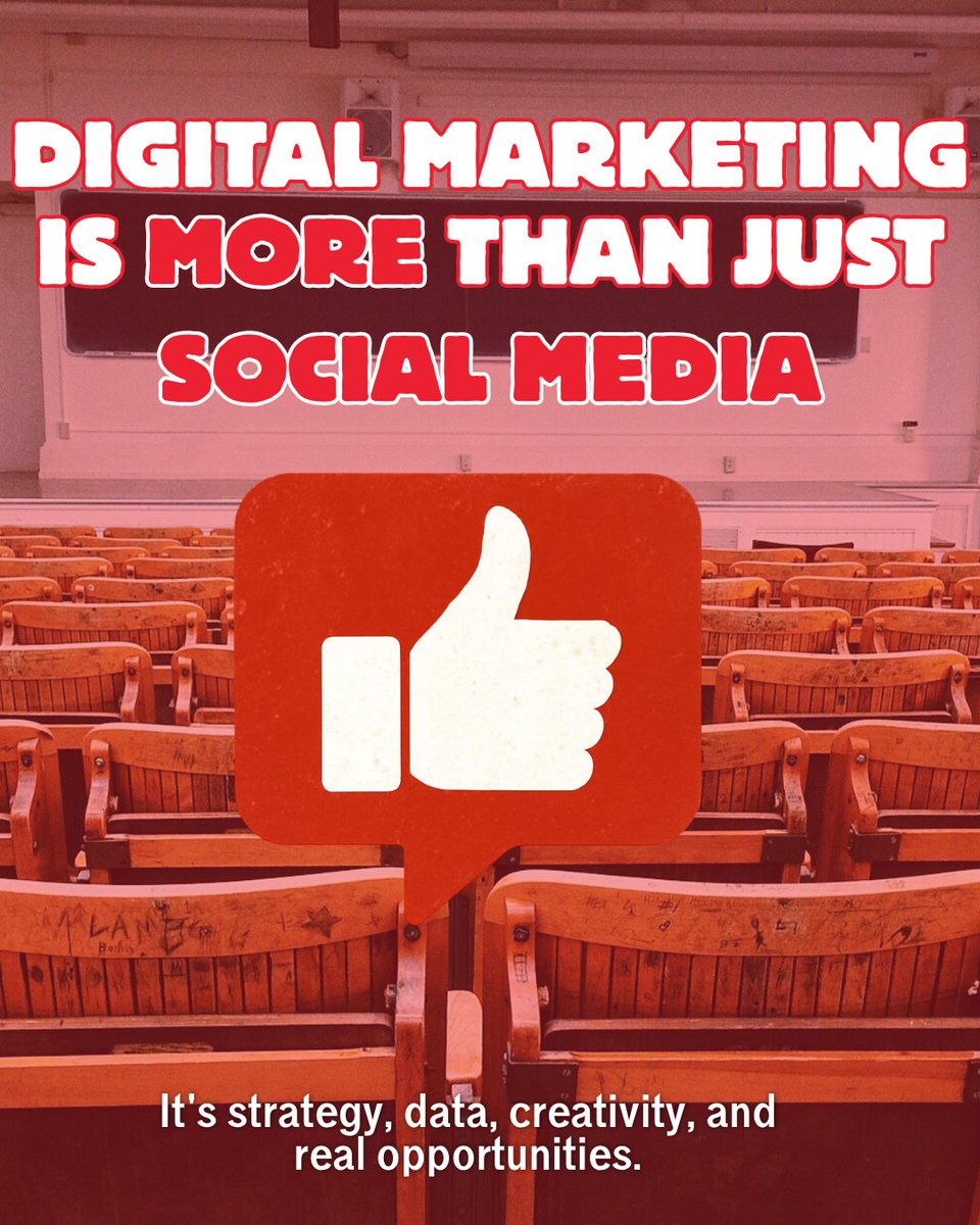DMatMSU's tweet photo. Digital marketing is more than social media. 👀
Learn more: https://t.co/OxUA1ZcRrM
#DMatMSU #KbNMKTG573 #TheNadirahEdit #FKAY #BehindTheScroll https://t.co/6USsIMvBFu