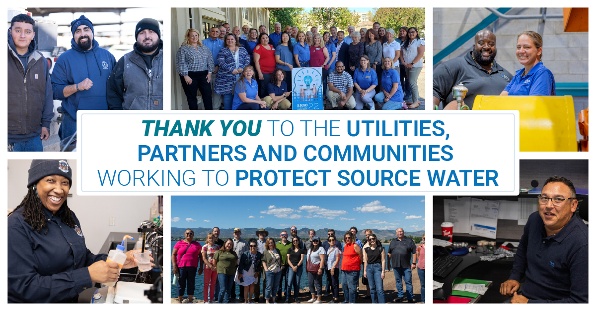 awwa's tweet photo. Source Water Protection Week is coming to a close. Thanks to the utilities & source water protectors who shared their work this week. Protecting the source takes many forms & many people working together. Thanks for following along! #ProtectTheSource! #SourceWaterProtectionWeek https://t.co/HxxPvFnClj