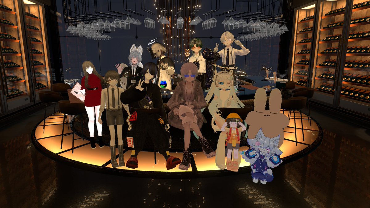 Narune0323's tweet photo. #whiteagate #vrchat

2日前ですが、初めてのバーイベントにフレンドさんと一緒に参加してきました。
ついてくれたキャストさんも、ちらっとお話したオーナーさんも、凄いお話上手な方で楽しかったです！
ぜひまた行きたい...！ https://t.co/zcEpGOdH4m