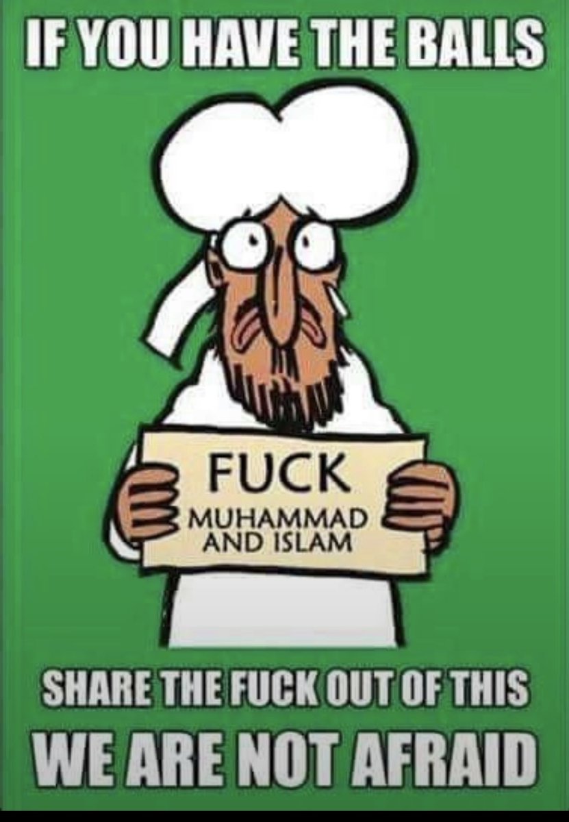 WorldExotic21's tweet photo. FVCK ISLAM https://t.co/IAl1YDfUMH