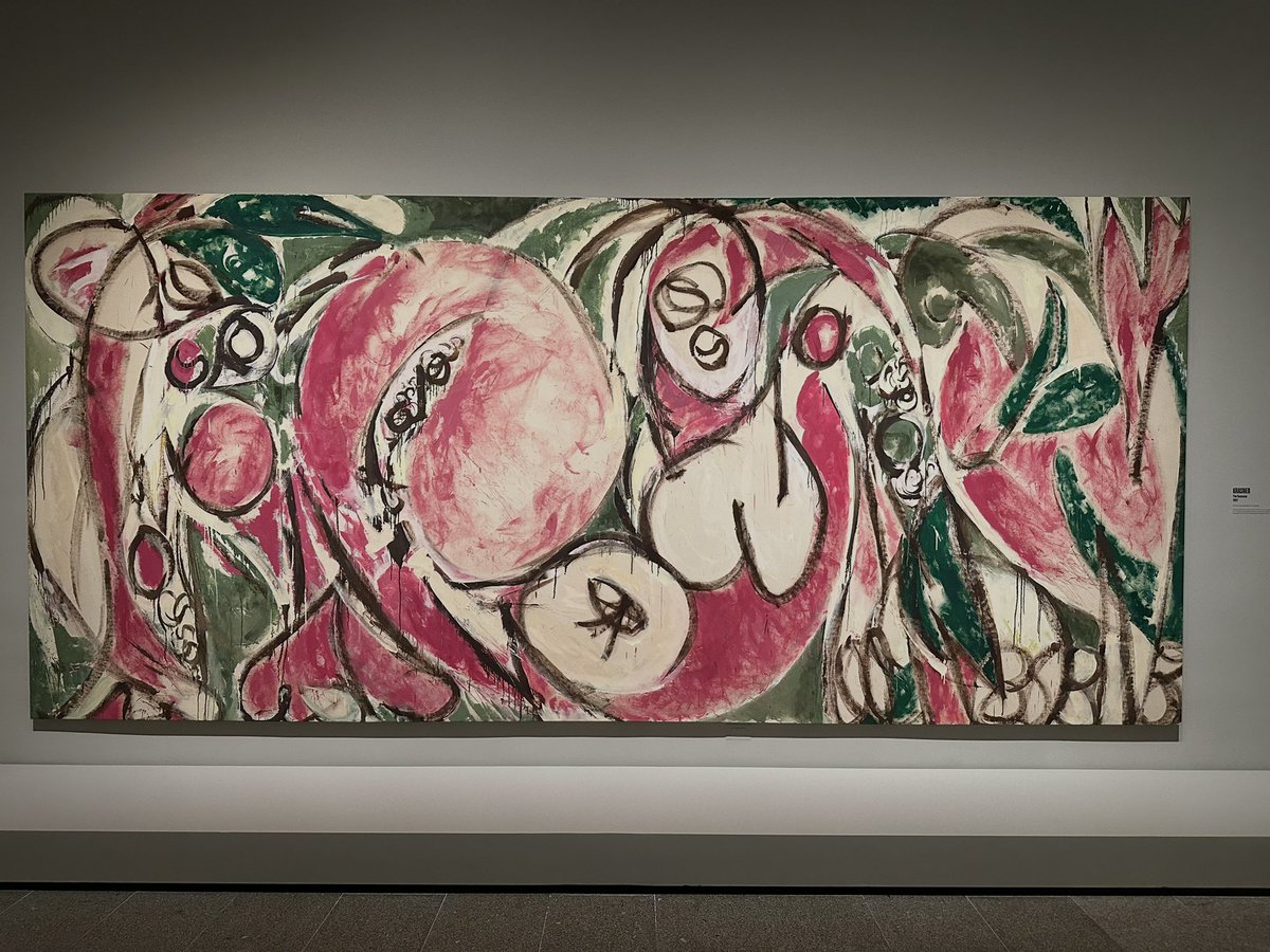nielsj_'s tweet photo. Krasner and Pollock: Past Continuous, The Met https://t.co/BF8OKW7D1l