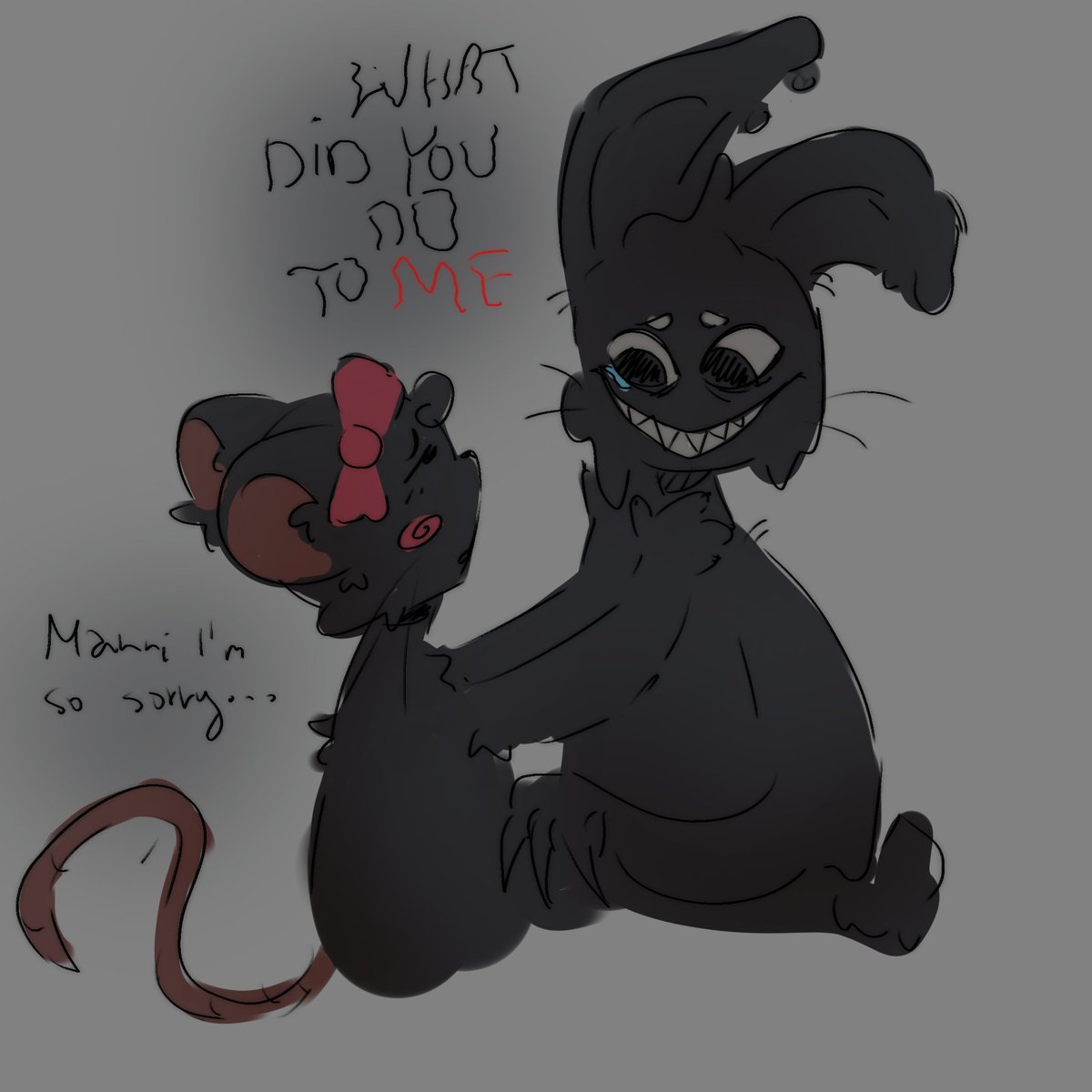 yaoiful_'s tweet photo. #rattina #manni #mannina 
the shadow sees everything now or something https://t.co/Lh3tIm8CsK