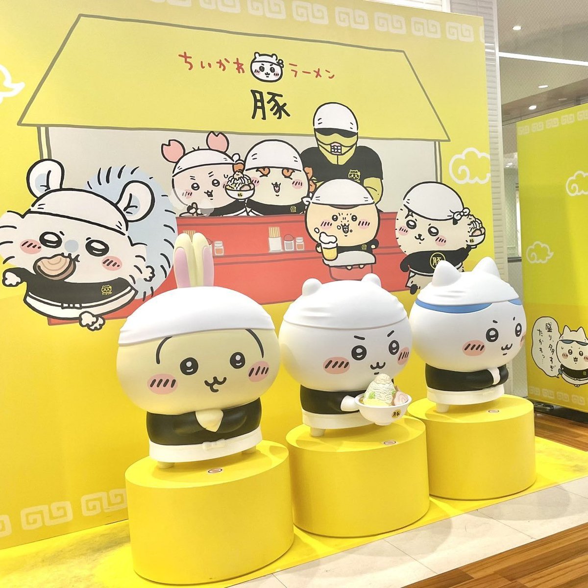 gourmet_nagoya's tweet photo. 名古屋パルコの『ちいかわラーメン 豚』が10月4日(日)をもって営業終了となります https://t.co/XU5z2MSxXF