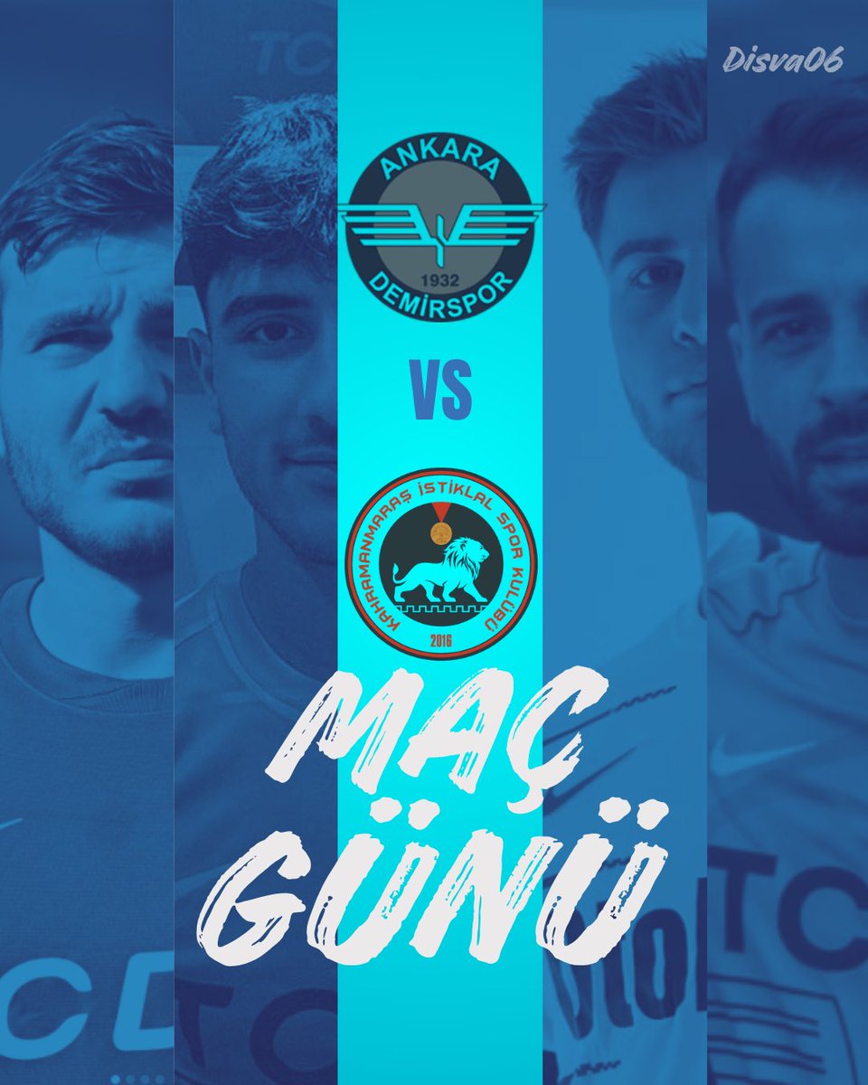 Disva06's tweet photo. Maç Günü 

🆚 Kahramanmaraş İstiklal Spor
📆 4 Ekim - Pazar
🕗 13:00
📺 Yaay Platformu

Başarılar Ankara Demirspor ! https://t.co/RcCGUJT8rr