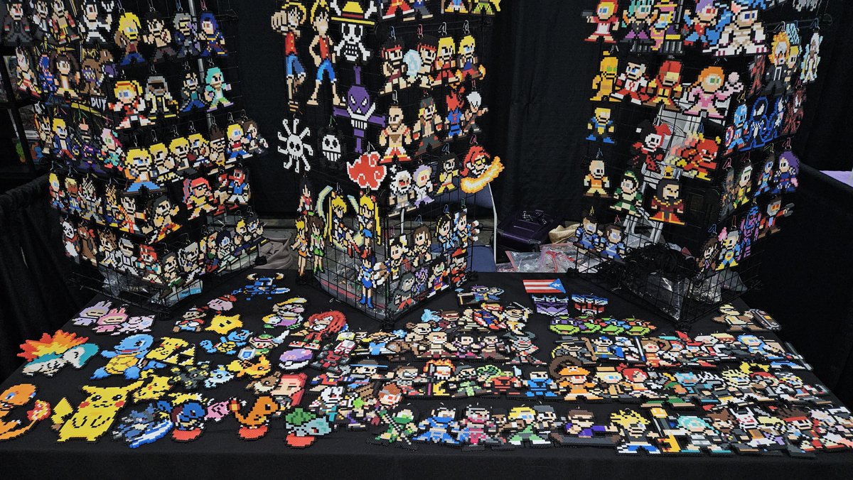 DynamicBeadwork's tweet photo. Here at #FirstAttack2026
A lot of characters on display. Hope to meet faces. https://t.co/fURk3GyP3M