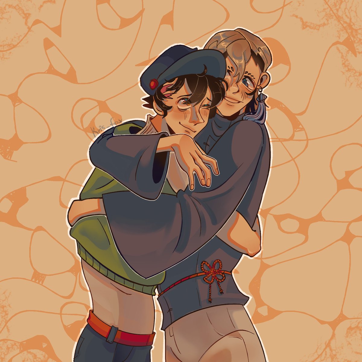 Krisfox_16's tweet photo. ZANLLOTOBER Day 3: Hugs

#ZANLLOTOBER #Gachiakuta #Zanka #Follo #art https://t.co/jYaOKK7xXU