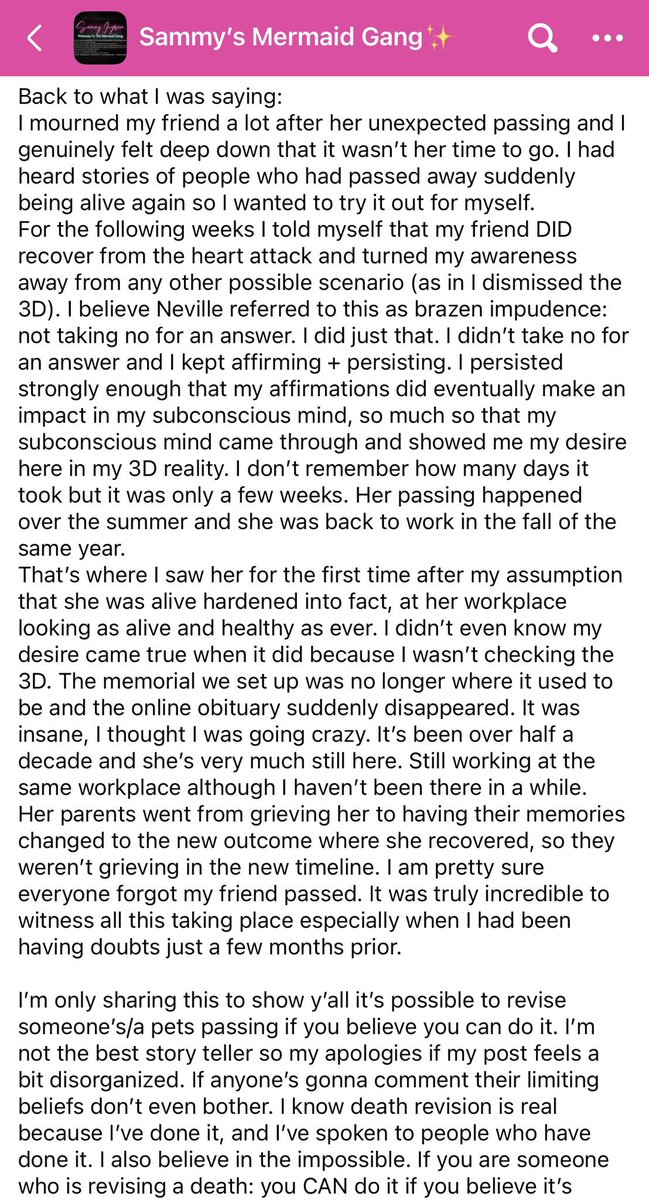 imhiminflesh's tweet photo. POV:

THIS IS 1 OF MY FAVOURITE REVISION SUCCESS STORIES.

YOU CAN REVISE ANYTHING YOU DESIRE!

STOP LIMITING YOURSELF!

INFINITE REALITIES EXISTS RN.

THE REALITY WITH YOUR DESIRED OUTCOME ALREADY EXISTS RN.

ALL YOU ARE DOING IS SELECTING IT WITH YOUR DOMINANT ASSUMPTIONS. https://t.co/zkM3P23U8a