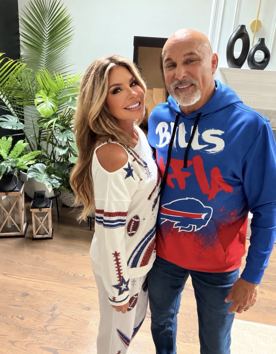 MarcMero's tweet photo. Malissa and I are getting ready for another BIG Buffalo Bills game! 🏈❤️

Tomorrow the Bills take on the New England Patriots in an AFC East showdown at Highmark Stadium! The Bills are 3-0, and we’re hoping to make it 4-0! (Buffalo Bills⁠)

I may live in Georgia now, but I was BORN IN BUFFALO, and Buffalo will always be a part of me! You can take the kid out of Buffalo, but you can NEVER take Buffalo out of the kid!

To all my fellow BILLS MAFIA… LET’S GO BUFFALO! ❤️💙🦬

My prediction: BILLS 31 – PATRIOTS 17!

What’s YOUR score prediction? Drop it in the comments! 👇

#BillsMafia #GoBills #BuffaloBills #BillsNation #BornInBuffalo