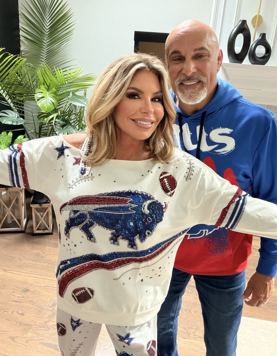 MarcMero's tweet photo. Malissa and I are getting ready for another BIG Buffalo Bills game! 🏈❤️

Tomorrow the Bills take on the New England Patriots in an AFC East showdown at Highmark Stadium! The Bills are 3-0, and we’re hoping to make it 4-0! (Buffalo Bills⁠)

I may live in Georgia now, but I was BORN IN BUFFALO, and Buffalo will always be a part of me! You can take the kid out of Buffalo, but you can NEVER take Buffalo out of the kid!

To all my fellow BILLS MAFIA… LET’S GO BUFFALO! ❤️💙🦬

My prediction: BILLS 31 – PATRIOTS 17!

What’s YOUR score prediction? Drop it in the comments! 👇

#BillsMafia #GoBills #BuffaloBills #BillsNation #BornInBuffalo