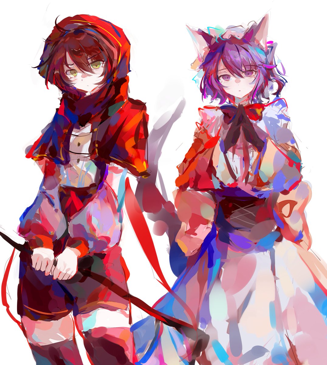 KumoiMio's tweet photo. #Bilibili #UP主 #Fanart #Illustration
These are my favorite streamers from China ：）
I drew fanart of them. https://t.co/aYVFU1hvV3