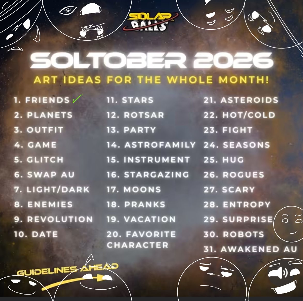 lefty140's tweet photo. Day 1 #soltober #soltober2026 #solarballs #mars #prototerra #fanart follow me ☄️✨ https://t.co/jvRHLFdLLP