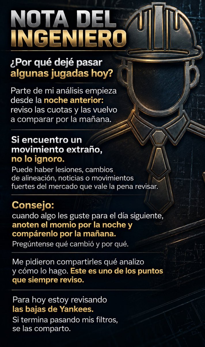 IApostador1007's tweet photo. Me pidieron consejos, les dejo uno. https://t.co/Asp1ugBxRJ