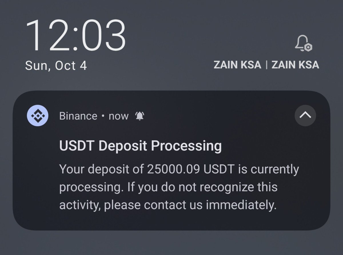 CRYPTOKSA's tweet photo. و الفلوس رجعت شكرا حبيبنا فادي ❤️ https://t.co/uJVKczbhqB