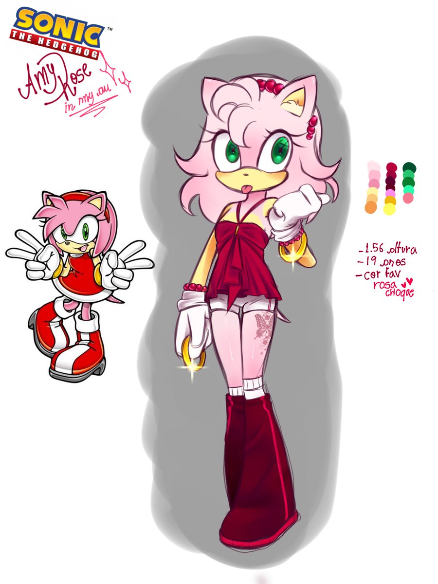 lvy_nts's tweet photo. Achei fofo ela cm esse corpinho magrelo🥺💞
Não entendo pq o pessoal deixa a Amy tão "cavalona"
#sonicthehedgehogㅤ
#amyrose #sonicgirls https://t.co/dVnnhPtRo2
