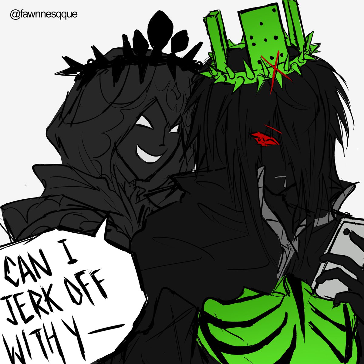 fawnnesqque's tweet photo. need more #1xnoli faps #1x1x1x1 #noli #robloxmyth https://t.co/LW7BRGBdKG