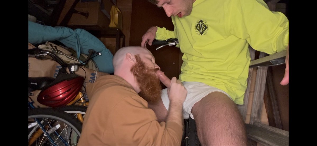 dan_kneel's tweet photo. got my first subscriber over at https://t.co/MeNcDRTz0U; they get to watch me worship and throat @BULGEXL2’s 9” cock 🍆, who else wants to? https://t.co/fMB9m9kTfd