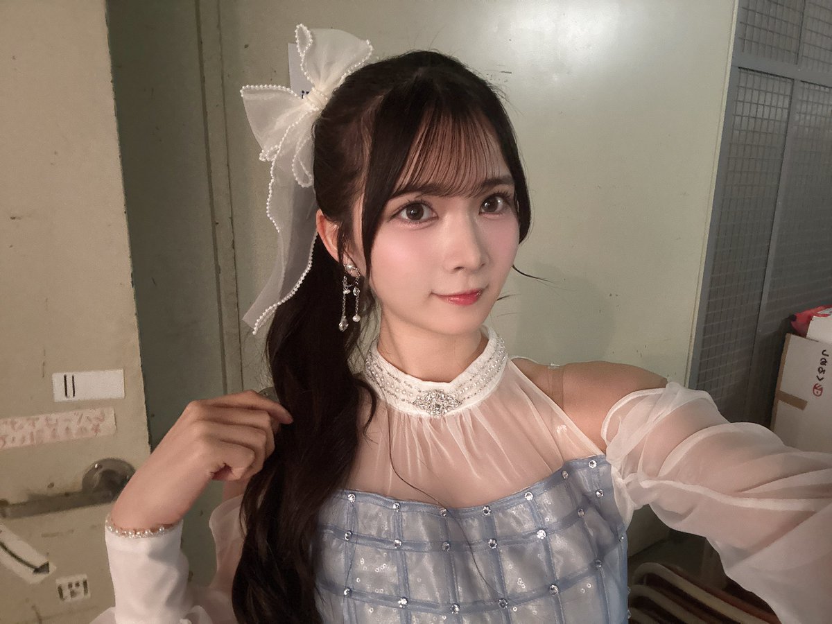 stu48_chu's tweet photo. 東京追加公演🗼*.ﾟ+
よろしくね〜〜

今日は
ラストSeventeenだ！
17才…👋🏻゛
#STU48 https://t.co/7TiQ39WDeX