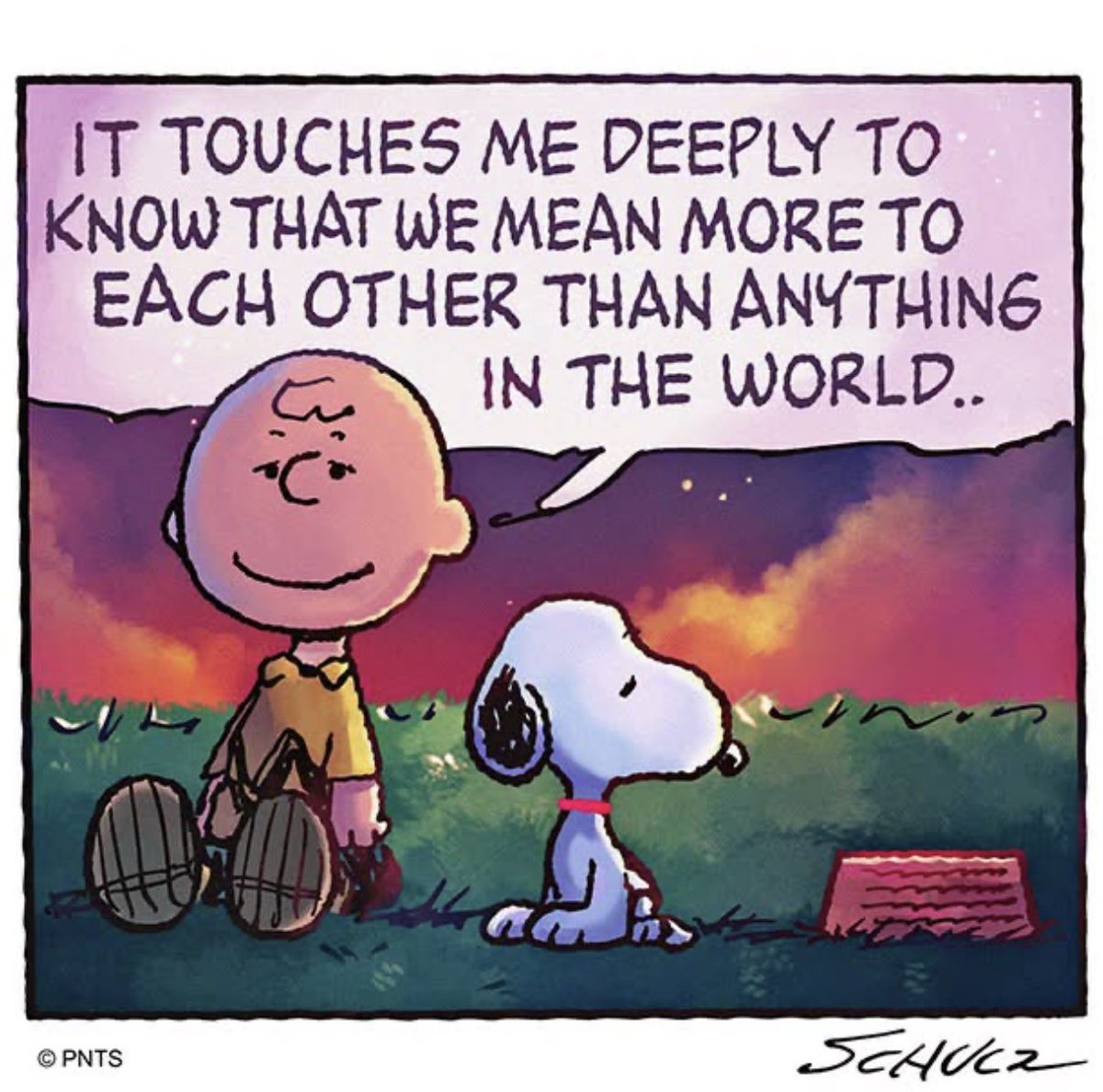Peanuts_4Fans's tweet photo. A boy and his dog = everything ❤️ #Peanuts https://t.co/p2K4NXFDEv