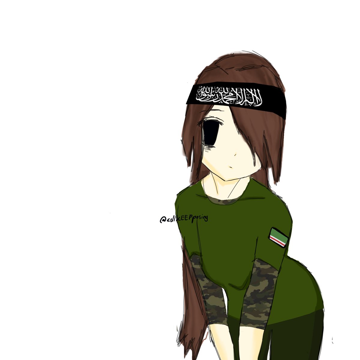 cell_KEEPposing's tweet photo. (Old user was @chuddie00) on tt 

(sketch was made by me)
#chechnya https://t.co/SaeKx6aUcf