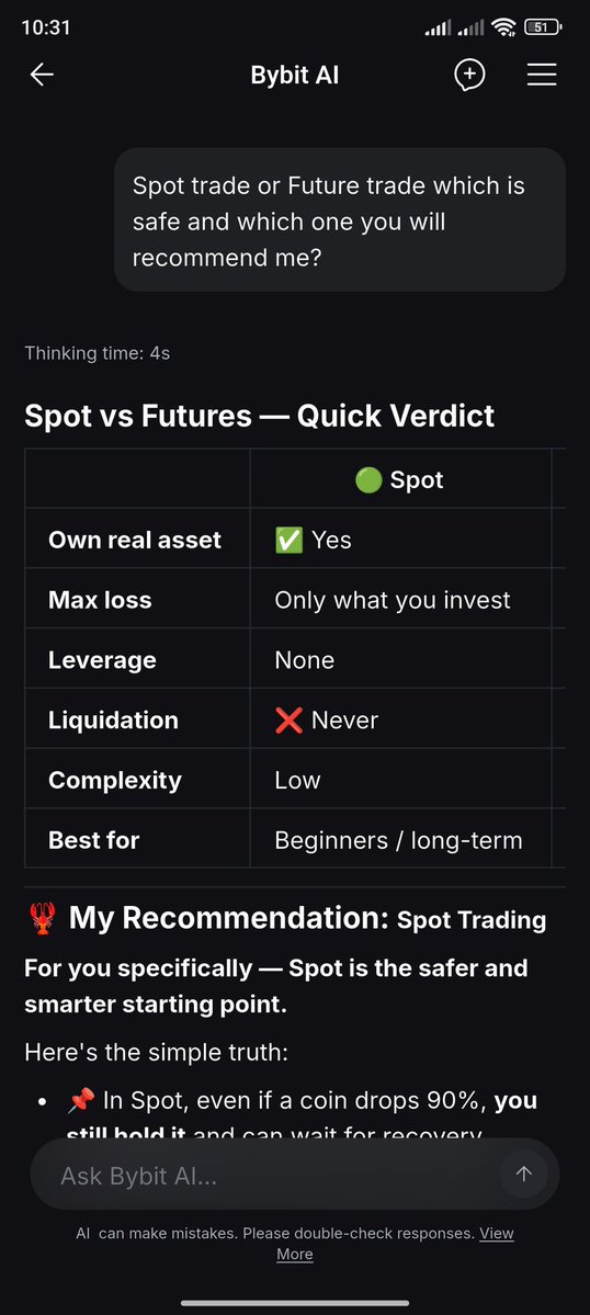 kubaJamshedADA's tweet photo. Testing Bybit AI π
I wanted to see how well it could break down the crypto market beyond the usual headlines.
The answer was actually interesting.
What would you ask Bybit AI?
#BybitAIPromptShowOff @BybitAfrica https://t.co/xt7zI5NiAE