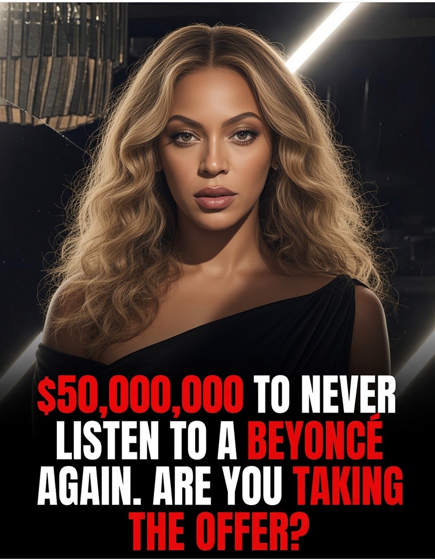 oelma__'s tweet photo. $50M to quit Beyoncé forever.

Would you take the deal? 👀 https://t.co/Zds1hPoK2E