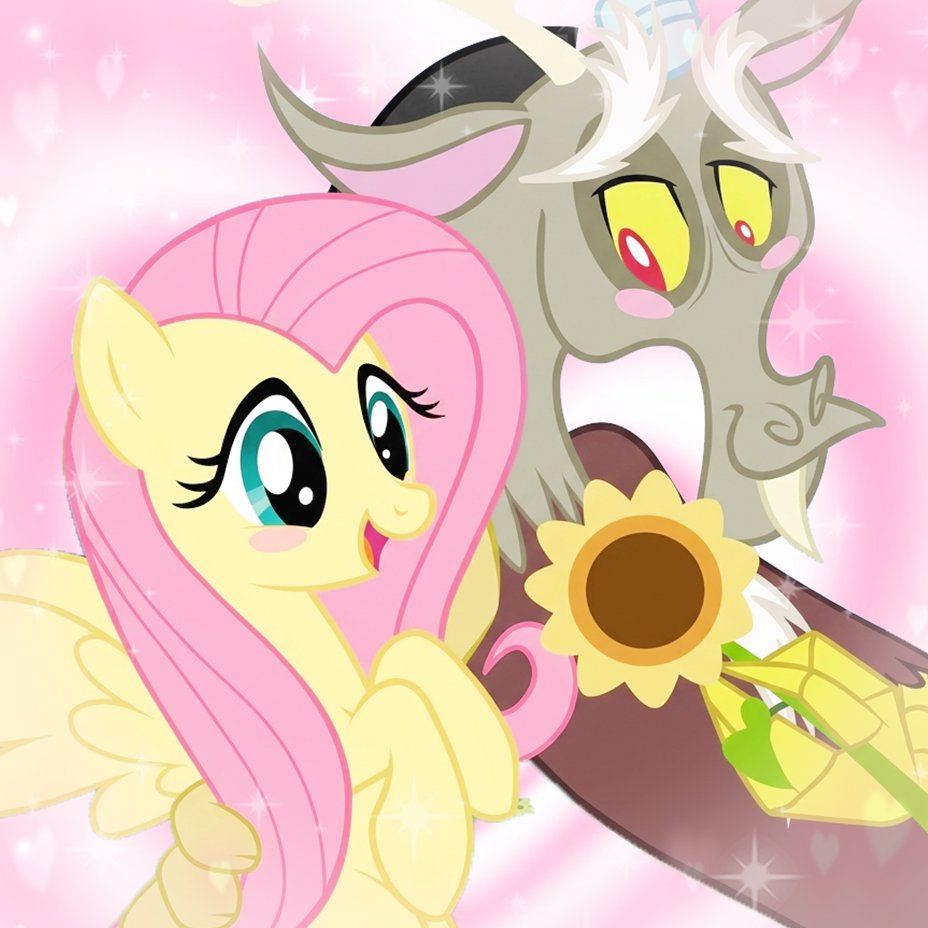 eliisunflower's tweet photo. Fluttershy and Discord 🩷🌻🌸✨ https://t.co/Y5IyJTCK2D