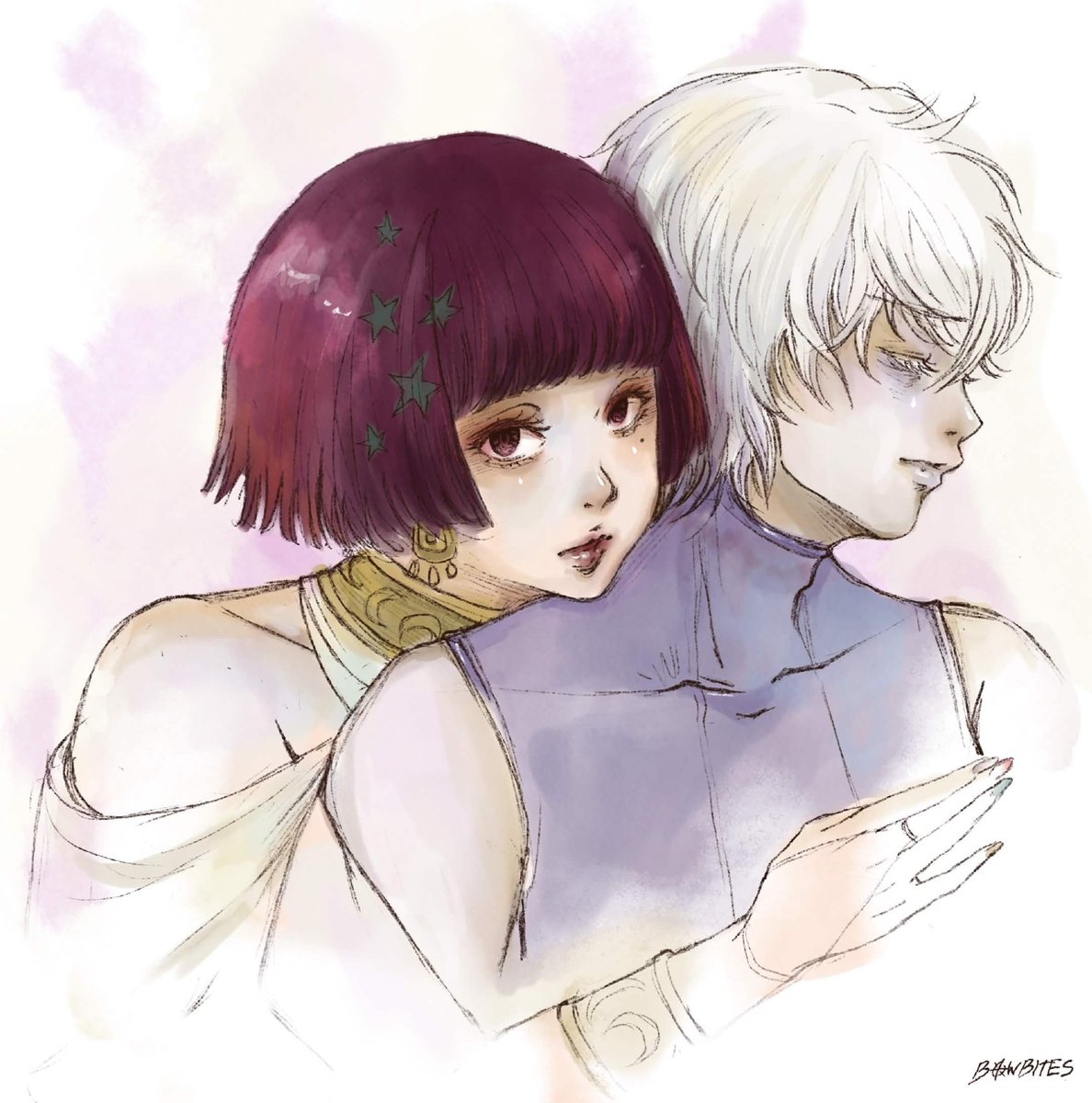 gnochibea's tweet photo. #グノーシア i wonder could SQ and Remnan ever be okay with the existance of the other had they met under diffrent circumstances https://t.co/ExEQlNmWmW