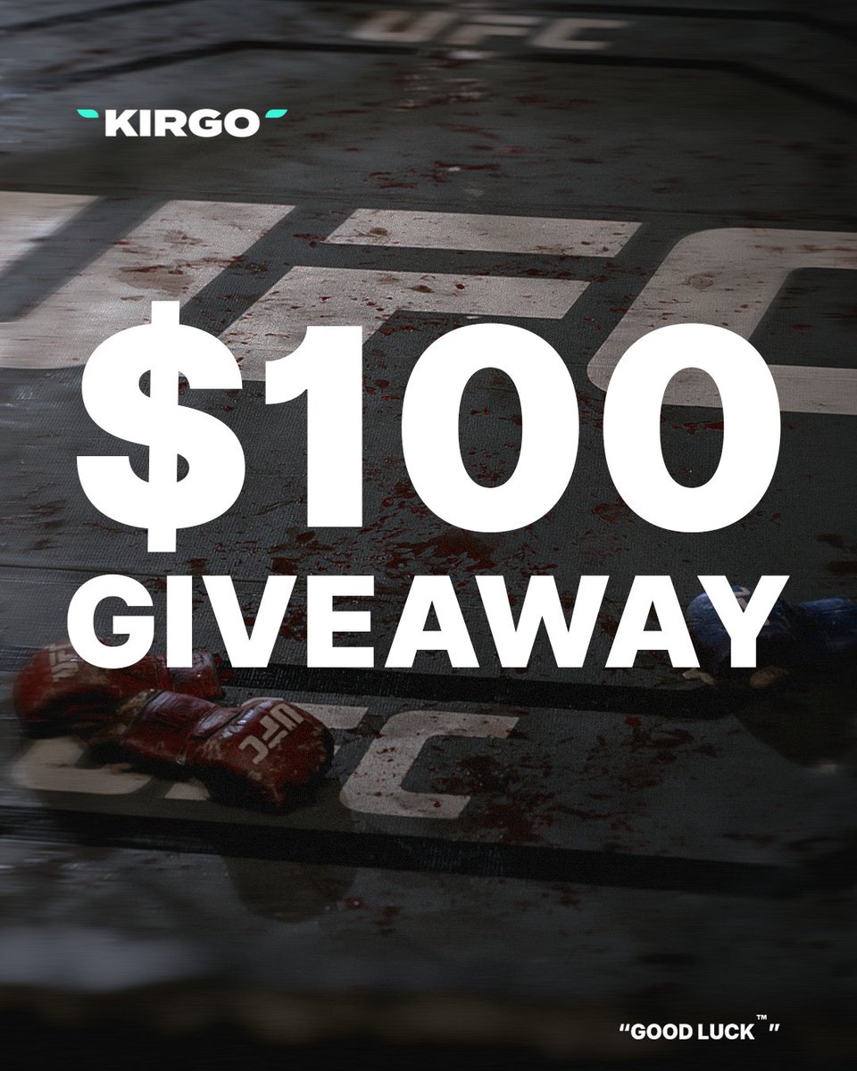 Kirgo's tweet photo. 🚨 UFC 332 GIVEAWAY 🚨

Tonight its Silva vs Wang for the Women's Flyweight title and your chance to win $100 👀

HOW TO ENTER ⬇️ 
- Follow @Kirgo
- Like this Post 
- RT this Post 
- Tag one friend  

Picking a winner in 24 hours! #GOODLUCK