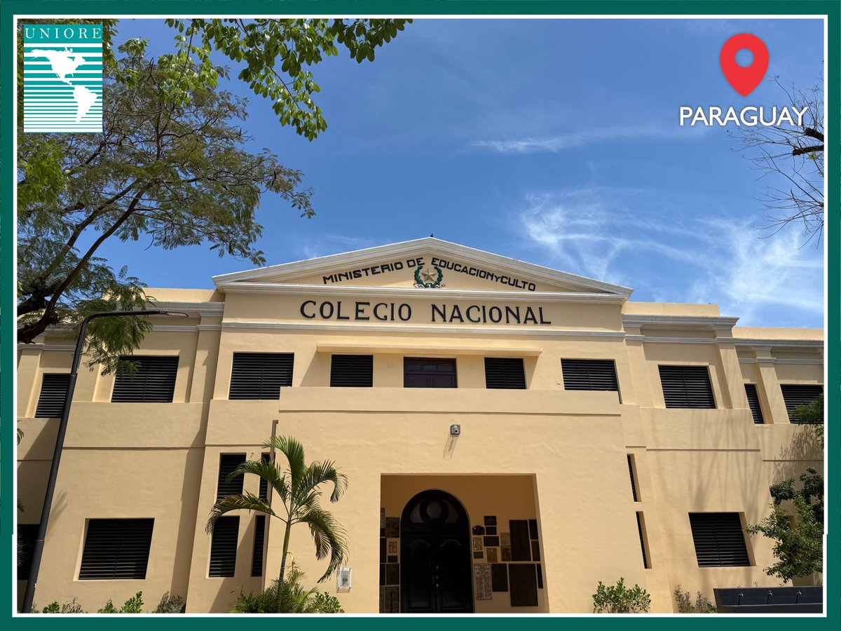 UNIORE's tweet photo. El Grupo 1 de Observadores para las Elecciones Municipales de Paraguay visitó el Colegio Nacional de la Capital, en el marco de la verificación de componentes de las Máquinas de Votación previa a los comicios. https://t.co/ezzwLzcWe1