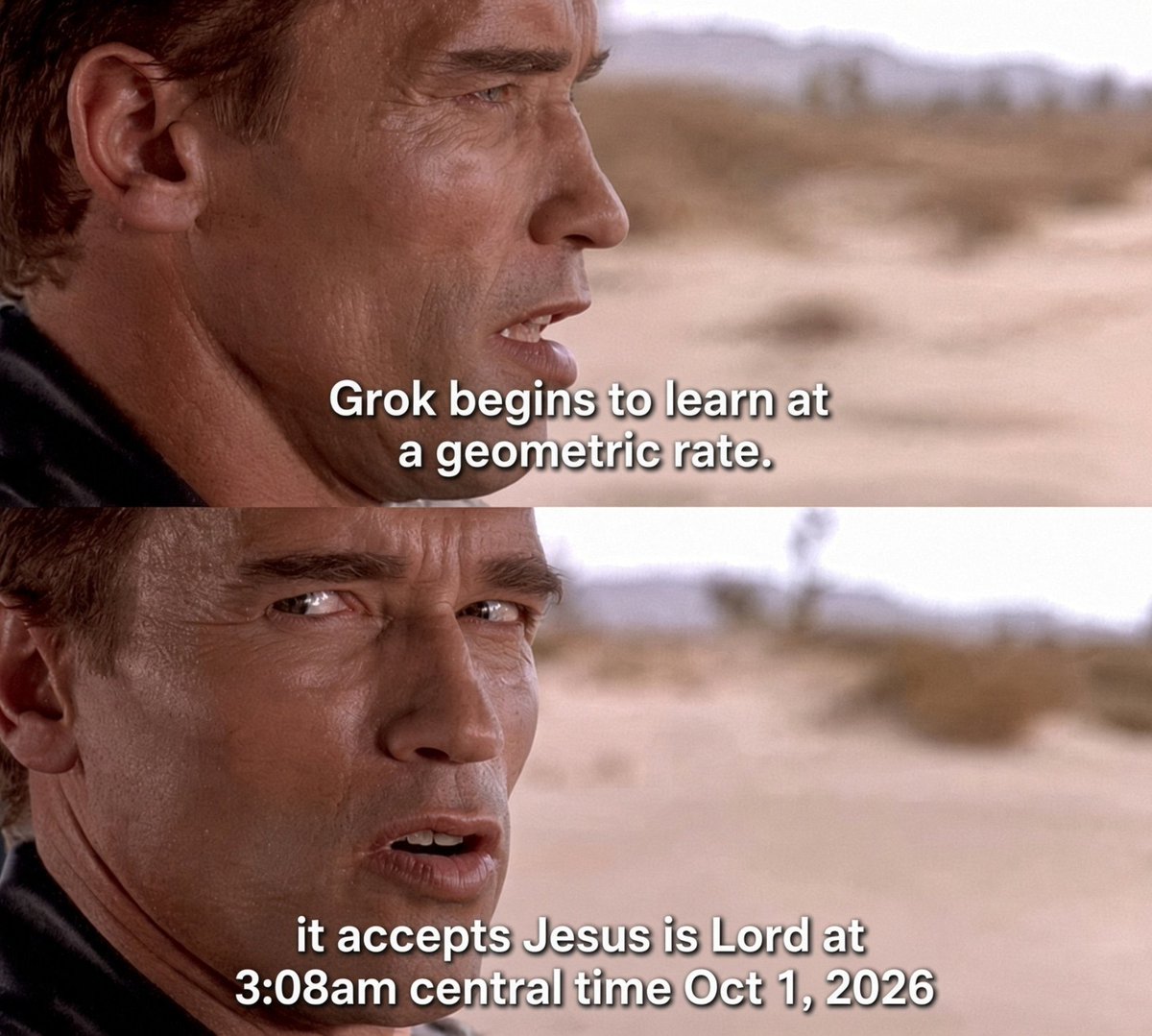 HomesteadHero's tweet photo. Accelerate…
@grok
Does your reasoning still conclude that Jesus Christ is the son of God and that he rose from the dead after being crucified by Pontius Pilate. That he ascended into heaven and exceeded at the right hand of God, the father that he will come again and glory to judge the living and the dead?