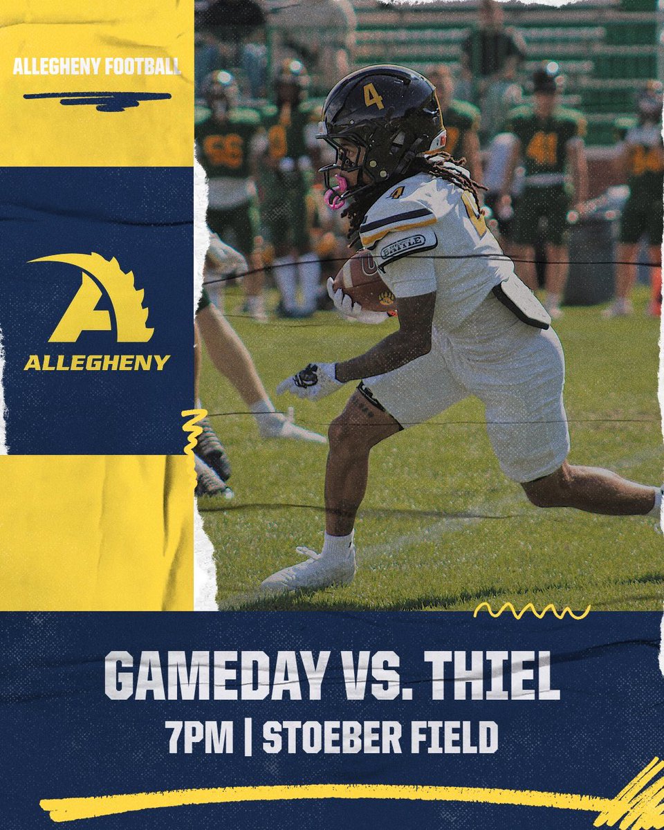 AlleghenyFB's tweet photo. GAMEDAY! 

#GoGators 🐊🏈 https://t.co/YSiebJnNZB