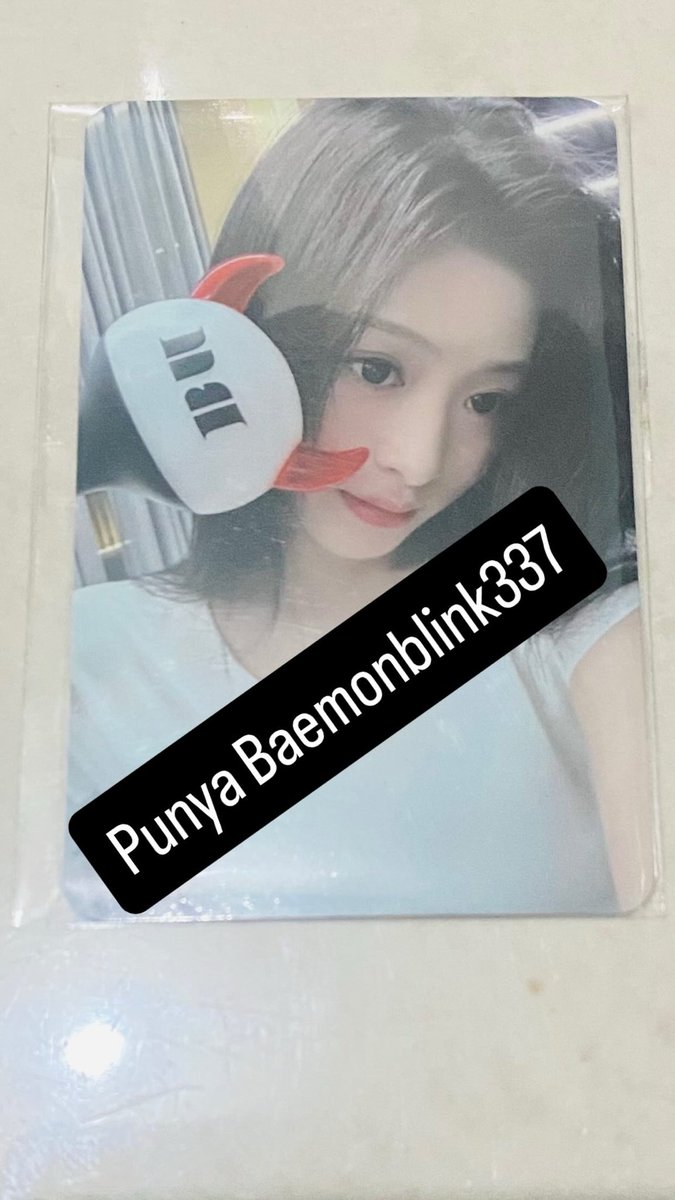 Baemonblink337's tweet photo. WTS lightstick Babymonster BNOB (Brand New Open Box) Price 800.000
Photocard ahyeon, COD Disekitar Jakpus atau Jaksel 
*hanya Dibuka untuk mengecek apakah lightstick berfungsi atau tidak

#WTSlightsick
#WtslightickBabymonster
#wtslightstickbaemon
#BNOB https://t.co/dCWVMsyaYG